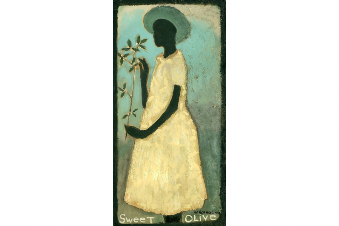 sweet olive painting